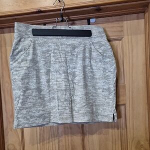 Columbia Neutral Patterned Mini Skort
